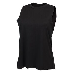 Skinni Fit Womens/Ladies High-Neck Tank Top / Black